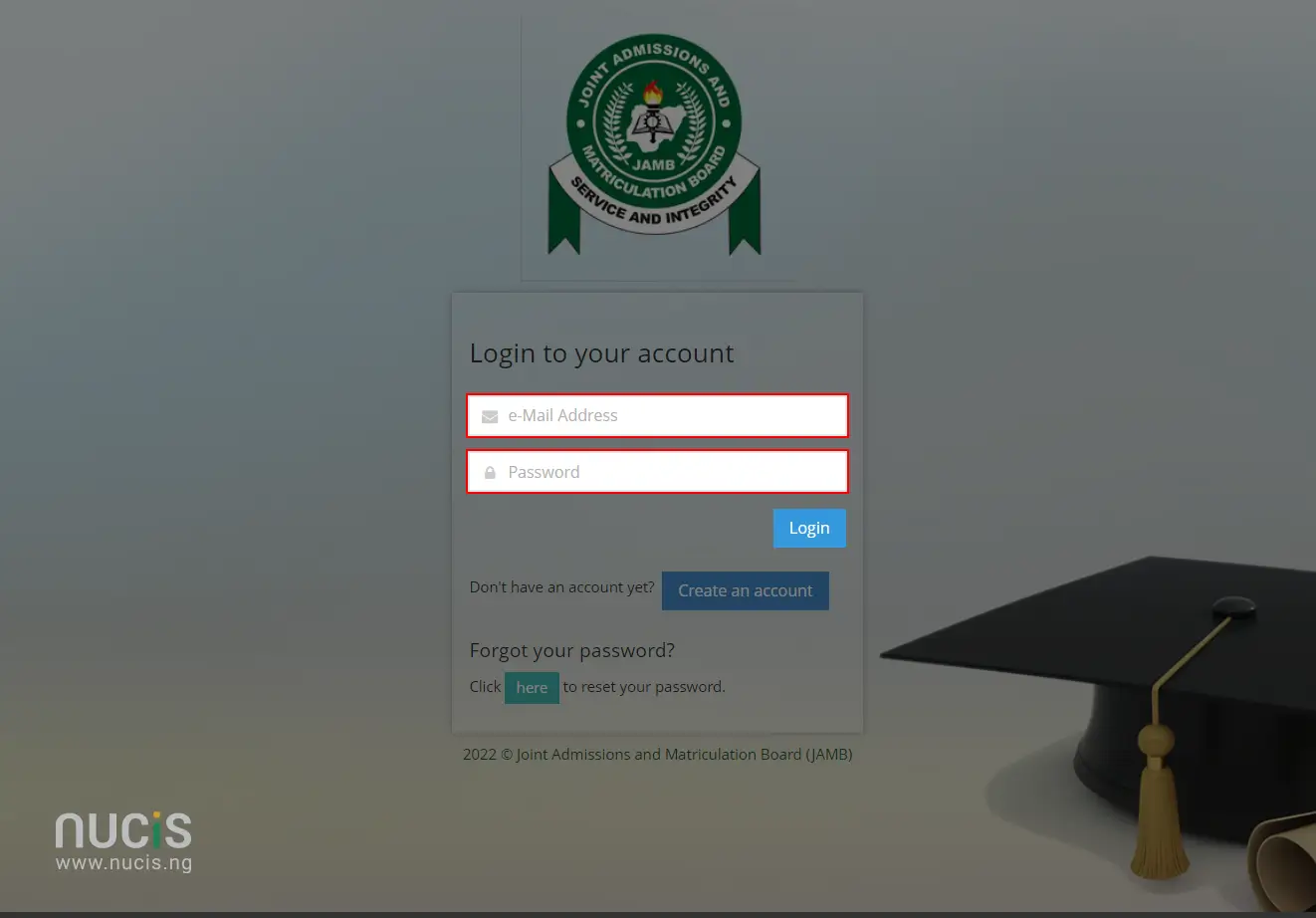 How to Log in to the JAMB Portal and Accept Your Admission