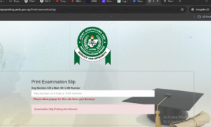 How to Reprint JAMB Slip 2025: Date, Deadline, Portal Guide